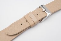 PREMIUM Lederuhrarmband beige
