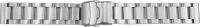 Verschlussuhrarmband Edelstahl massiv