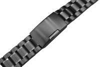 folded metal band stainless steel solid anthracite