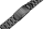 Stainless Steel Link Bracelet Solid Anthracite