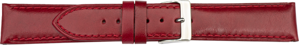 leather watch strap red XL | Italian Leather