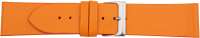 PREMIUM leather watch strap orange XS