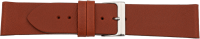 PREMIUM leather watch strap rust brown XS