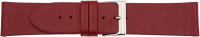 PREMIUM leather watch strap dark red XS