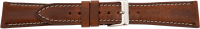 leather watch strap rust brown | Italian Leather
