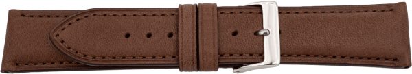 leather watch strap brown | German leather