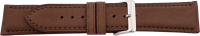 leather watch strap brown | German leather