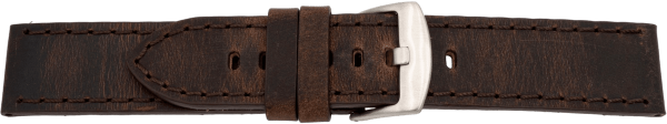leather watch strap dark brown | Horween&reg;