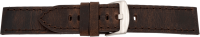 leather watch strap dark brown | Horween&reg;