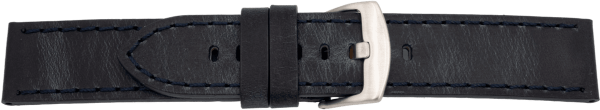 Lederuhrarmband dunkelblau | Horween&reg;