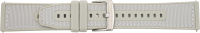 silicone hybrid watch strap light grey