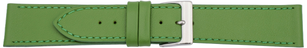 PREMIUM Lederuhrarmband gr&uuml;n