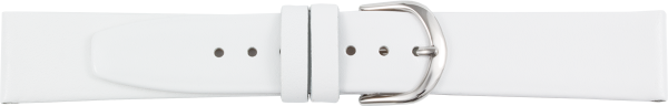 Lederuhrarmband wei&szlig;