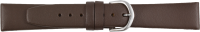 leather watch strap dark brown