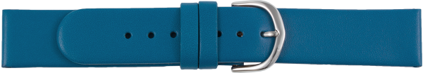leather watch strap blue
