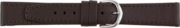 leather watch strap dark brown