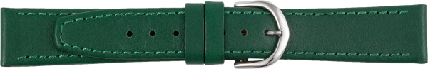 leather watch strap green