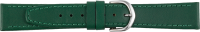 Lederuhrarmband gr&uuml;n