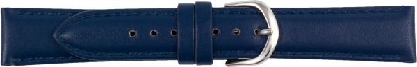 leather watch strap dark blue