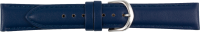 leather watch strap dark blue