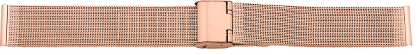 Milanaiseuhrarmband 0,4 Edelstahl ros&eacute;