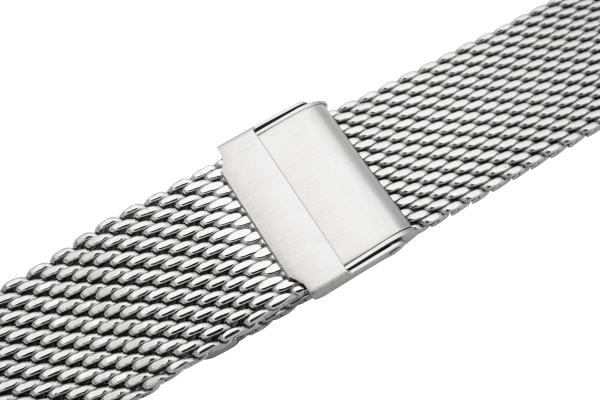 Milanaiseuhrarmband 0,8 Edelstahl