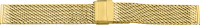 mesh band 0,8 stainless steel gold