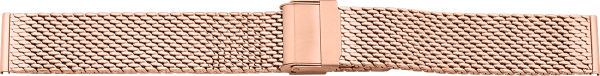 mesh band 0,8 stainless steel rose