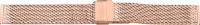 mesh band 0,8 stainless steel rose
