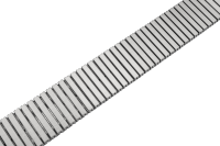 Zuguhrarmband Edelstahl