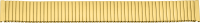 Zuguhrarmband Edelstahl gold