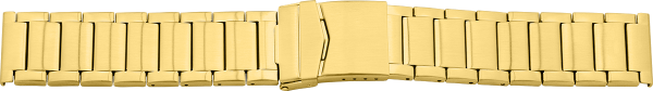 Stainless Steel Link Bracelet Gold