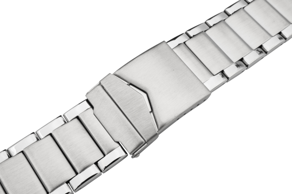 Verschlussuhrarmband Edelstahl