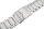 Verschlussuhrarmband Edelstahl