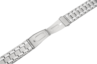 Verschlussuhrarmband Edelstahl