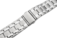 Verschlussuhrarmband Edelstahl