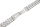 Verschlussuhrarmband Edelstahl