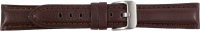 leather watch strap dark brown