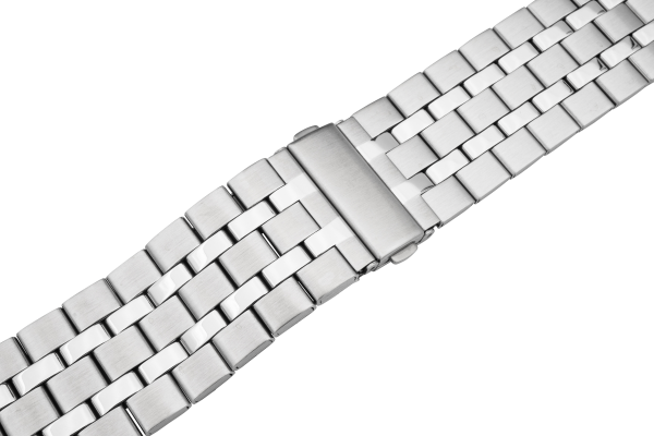 folded metal band stainless steel