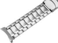Verschlussuhrarmband Edelstahl runder Anstoß
