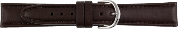 leather watch strap dark brown