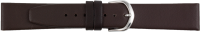 leather watch strap dark brown
