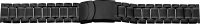 Verschlussuhrarmband Edelstahl anthrazit