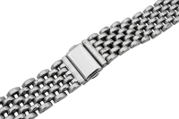 Verschlussuhrarmband Edelstahl