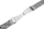 Verschlussuhrarmband Edelstahl