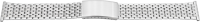 Verschlussuhrarmband Edelstahl