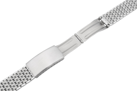 Verschlussuhrarmband Edelstahl