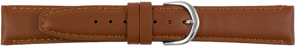 Lederuhrarmband braun