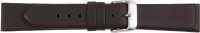 leather watch strap dark brown