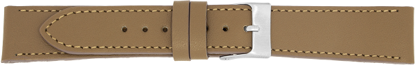 PREMIUM Lederuhrarmband schlammbraun